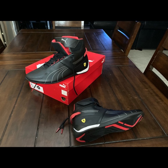 Black Ferrari Pumas New Size 12 Sold Out Everywhere - Picture 12 of 16